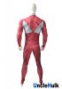 Zyuranger Tyranno Ranger Spandex Zentai Bodysuit Halloween Cosplay Costume