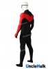 Nightwing Cosplay Costume Black and Red Spandex Bodysuit | UncleHulk