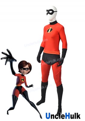 Incredeble Woman Movie The Incredibles Spandex Zentai Costume Cosplay Bodysuit | UncleHulk