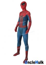 Rubber Strip Spider Cosplay Costume TASM2 The Amazing Spiderman 2 Bodysuit with Rubber Stripe | UncleHulk