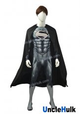 High Quality Grey Superm Costume Printed Spandex Cosplay Costume - No.15 | UncleHulk