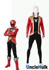 Kaizouku Sentai Gokaiger Captain Marvelous Cosplay Costume - Bodysuit and Jacket | UncleHulk
