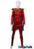 Mystic Force Red MagiRanger Cosplay Costume - including cape and gloves | UncleHulk