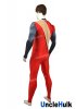 Shuriken Sentai Ninninger Red Ninja Spandex Suit Cosplay Costume Halloween Bodysuit | UncleHulk