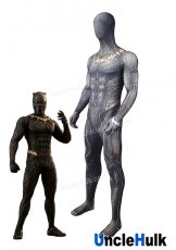 Erik Killmonger Golden Jaguar Movie Black Panther 2018 Spandex Zentai Suit Cosplay Costume | UncleHulk