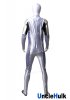 Kyu Silver Uchu Sentai Kyuranger Cosplay Costume Halloween Bodysuit | UncleHulk