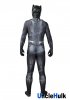 Superior Black Panther 2018 Movie Spandex Zentai Suit Cosplay Costume - enhanced version - handmade draw lines | UncleHulk