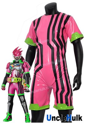 Kamen Rider Ex-Aid Costume - pink background and black stripes | UncleHulk