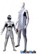 Kyu Silver Uchu Sentai Kyuranger Cosplay Costume Halloween Bodysuit | UncleHulk