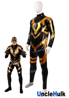 Goldust Costume - Shiny metallic Wrestling Outfit