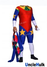 WWE Doink The Clown Wrestling Costume - Multicolor Spandex Zentai Suit with Coat