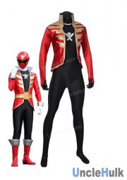 Kaizouku Sentai Gokaiger Red Soldier Cosplay Costume | UncleHulk
