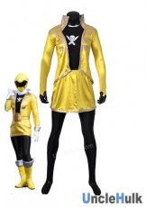 Kaizouku Sentai Gokaiger Yellow Soldier Cosplay Costume | UncleHulk