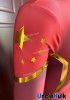 New Super-man Kenan Kong Cosplay Costume Set - with golden reflective film | UncleHulk