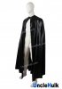 Bat Cloak Big Black Cape - Model C - Immitation Leather Fabric | UncleHulk