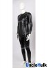Black Matte PU Fabric Bodysuit - ZS419 | UncleHulk