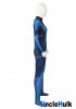 Fantastic 4 Fantastic Four Team Uniform Spandex Zentai Cosplay Costume - with rubber chest logo | UncleHulk