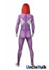 Violet and White Spandex Cosplay Costume | UncleHulk