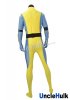 Wolverin Yellow and Cyan Spandex Costume | UncleHulk