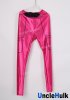 Gekisou Sentai Carranger Pink Racer Cosplay Costume Satin Fabric - Tops and Trouseres | UncleHulk