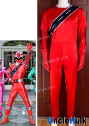 Mashin Sentai Kiramager Kiramai Red Cosplay Bodysuit - with gloves | UncleHulk