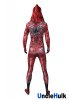 Red Venom Gwen GwenSpiderman High Quality Spandex Zentai Bodysuit -include lenses | UncleHulk