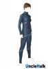 Fantastic 4 Fantastic Four Blue and Black Jessica Alba Invisible Woman Spandex Zentai Cosplay Costume | UncleHulk