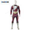 Captain Marvel Shazam Printted Spandex Zentai Costume 2019 movie Shazam - style 2 | UncleHulk