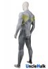 Mighty Morphin Rangers White Tommy Spandex Zentai Suit Halloween Cosplay Costume | UncleHulk