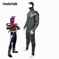 Masked Rider Kabuto Rubberized Fabric New Version Undercoat Cosplay Costume - with Collar | UncleHulk
