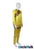 Hyakujuu Sentai Gaoranger Gao Yellow the Noble Eagle Cosplay Costume - Satin Fabric Bodysuit with wings | UncleHulk