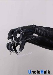 Black Panther Gloves with Rubber Claws - movie Captain America Civil War | UncleHulk