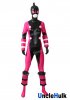 High Quality Gwen GwenPool Cosplay Costume with cloak - Spandex and glumming fabric | UncleHulk