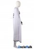 Black and White Superm Cosplay Costume - white cloak with black logo - No.24 | UncleHulk