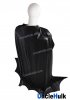 Bat Cloak Big Black Cape - Model B - Immitation Leather Fabric | UncleHulk