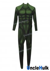 Green Muscle Pattern Bodysuit - ZS105 | UncleHulk