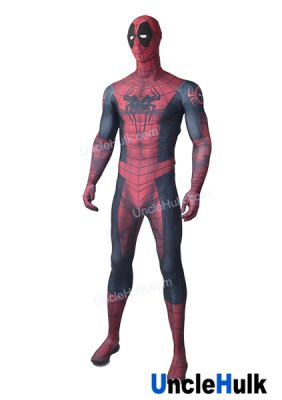 Pirate Style Spiderman Deadpool Spandex Zentai Bodysuit | UncleHulk