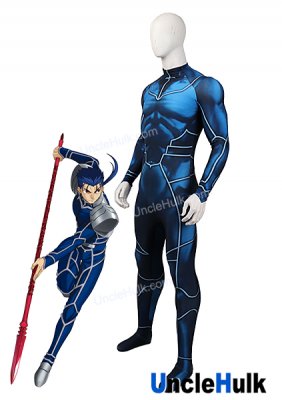 Lancer Cuchullain Spandex Cosplay Costume - Fate Stay Night | UncleHulk