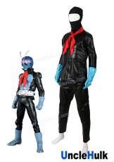 Kamen Rider THE NEXT 1 Cosplay Costume - include jacket trousers gloves and scarf | UncleHulk