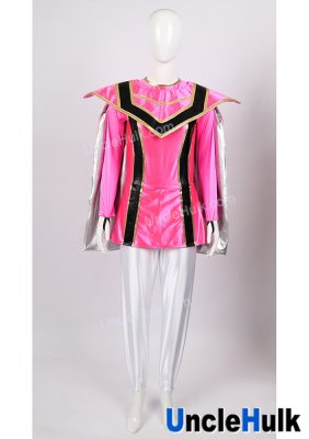 Mystic Force Pink MagiRanger Cosplay Costume - Bodysuit Cloak Collar Gloves - PR1605 | UncleHulk