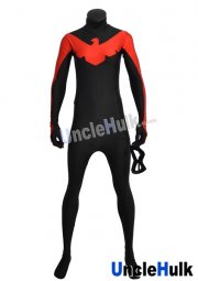 Red Nightwing Costume | Black and Red Spandex Catsuit
