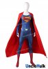 Super Cosplay Costume Man of Steel Printed Spandex Cosplay Costume - with Rubber Chest Logo - No.23 | UncleHulk