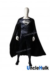 Super Black and White Cosplay Costume - Satin Fabric and Rubber Logo - No.29 | UncleHulk