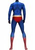 Man of Steel Superm Printed Spandex with 3D Muscle Shading Cosplay Costume (with Rubber Chest Logo) 1 | UncleHulk