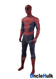 Red and Lavender TASM2 Zentai Bodysuit Halloween Cosplay Costume - SP2209 | UncleHulk