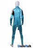 Uchu Sentai Kyuranger Bear Sky Blue Kotaro Sakuma Cosplay Costume - Includes Gloves and Scarf | Unclehulk