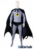Bat 1966 Grey Cosplay Costume Set - Bodysuit and Briefs and Cloak | UncleHulk