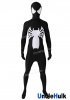 High Quality Venom Black and White Spandex Zentai Bodysuit SP702 | UncleHulk