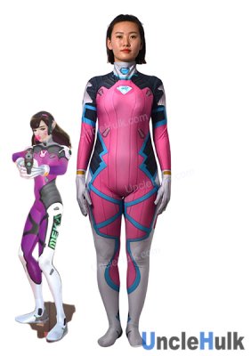 Pink D.VA Cosplay Costume | UncleHulk