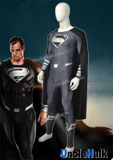 High Quality Grey Super Costume Printed Spandex Cosplay Costume - No.19 | UncleHulk